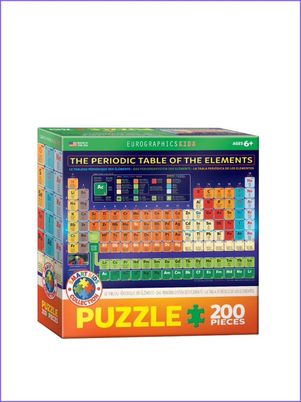 Eurographics 200pcs Puzzle-- The Periodic Table of the Elements New In Box